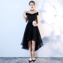 Load image into Gallery viewer, The Lorraina High Low Off Shoulder Gown (Available in 2 colours)