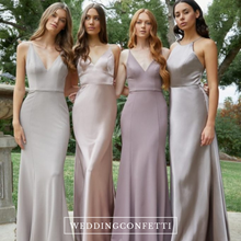 Load image into Gallery viewer, The Alya Charmeuse Bridesmaid Series (Customisable)
