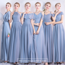 Load image into Gallery viewer, The Dendelion Chiffon Bridesmaid Dress (Customisable)