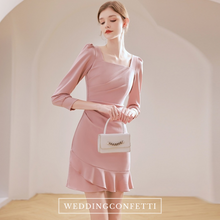 Load image into Gallery viewer, The Riley Short Long Sleeve Dress (Available in 2 Colours)