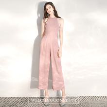 Load image into Gallery viewer, The Candice Pink/Black Jumpsuit