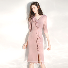 Load image into Gallery viewer, The Yassy Pink Mid Sleeve Dress