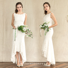 Load image into Gallery viewer, The Kordele Wedding Bridal Sleeveless Lace Dress