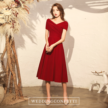 Load image into Gallery viewer, The Ryoandel Midi Off Shoulder Dress (Available in 2 colours)