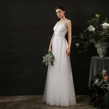 Load image into Gallery viewer, The Issey Wedding Bridal Illusion Sleeves Gown