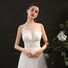 Load image into Gallery viewer, The Issey Wedding Bridal Illusion Sleeves Gown
