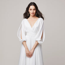 Load image into Gallery viewer, The Hera Wedding Bridal Long Sleeve Gown