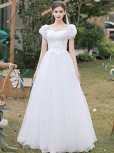 Load image into Gallery viewer, The Kandis Wedding Bridal Off Shoulder Gown