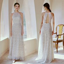Load image into Gallery viewer, The Caserina Wedding Bridal Halter Gown