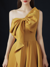 Load image into Gallery viewer, The Hyacinth Toga Gold Gown