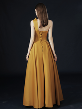 Load image into Gallery viewer, The Hyacinth Toga Gold Gown