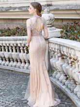 Load image into Gallery viewer, The Carista Champagne Sleeveless Gown (Available in 2 Colours)