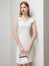 Load image into Gallery viewer, The Estee White Sleeveless Dress