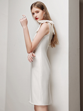 Load image into Gallery viewer, The Estee White Sleeveless Dress