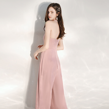Load image into Gallery viewer, The Candice Pink/Black Jumpsuit
