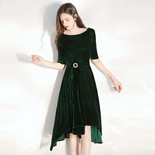 Load image into Gallery viewer, The Kerry Velvet Dress (Available in 3 Colours)