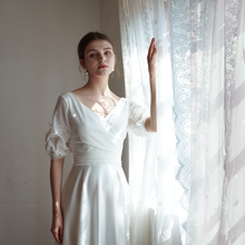 Load image into Gallery viewer, The Caserina Wedding Bridal Short Sleeve Gown