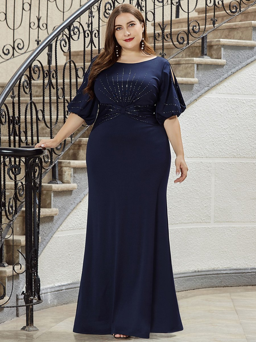 The Artemisia Mother Of Bride Short Sleeves Gowns Available in 3