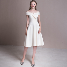 Load image into Gallery viewer, The Sellina Off Shoulder Cocktail Dress
(Available in 4 Colours)