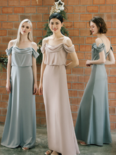 Load image into Gallery viewer, The Reana Bridesmaid Satin Series