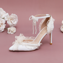 Load image into Gallery viewer, The Ellie Lolita Lace Heels (Available in 3 Colours)