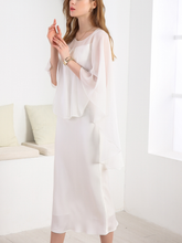 Load image into Gallery viewer, The Freda Satin Cowl Neck Dress