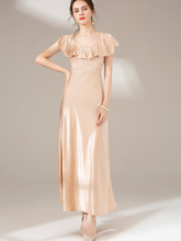 Load image into Gallery viewer, The Finnley Gold Off Shoulder Dress (Available in 3 Colours)