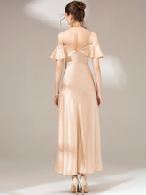 Load image into Gallery viewer, The Finnley Gold Off Shoulder Dress (Available in 3 Colours)