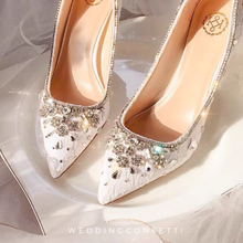 Load image into Gallery viewer, The Lorde Wedding Crystals Heels