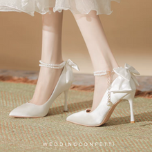 Load image into Gallery viewer, The Herin Wedding Bridal Heels (Available in 2 colours)