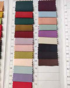 Pearl Chiffon Colour Chart