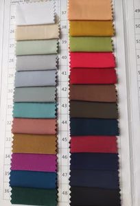 Pearl Chiffon Colour Chart