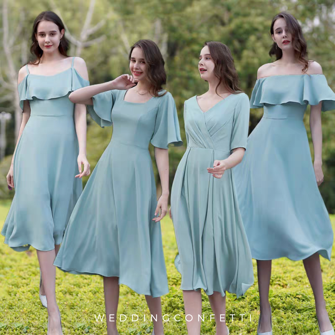 Satin bridesmaid dresses 2017 discount