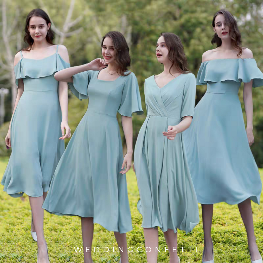 The Pennalie Satin Bridesmaid Series (Customisable)