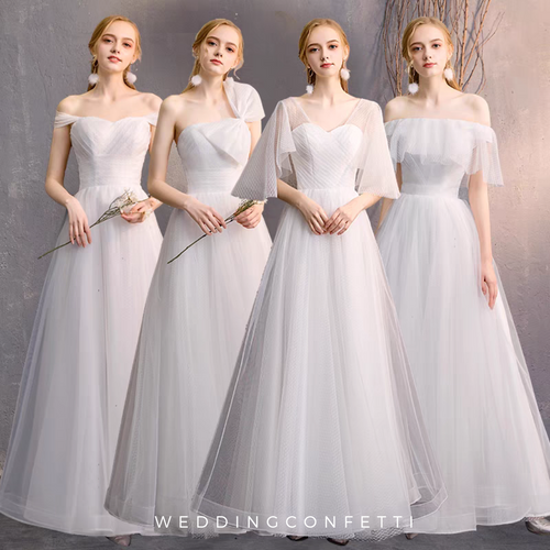 The Cordeli White Bridesmaid Collection (Available in 4 Styles)