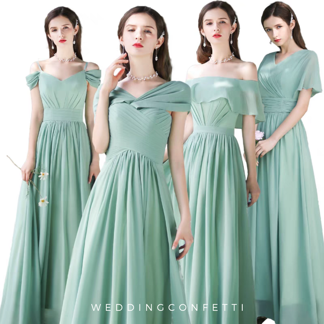 The Presley Bridesmaid Sage Green Collection (Customisable)