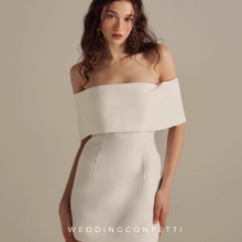 Load image into Gallery viewer, The Valencia Off Shoulder White Dress (Available in 3 Colours)