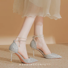 Load image into Gallery viewer, The Hadley Wedding Bridal Heels (Available in 2 Colours)