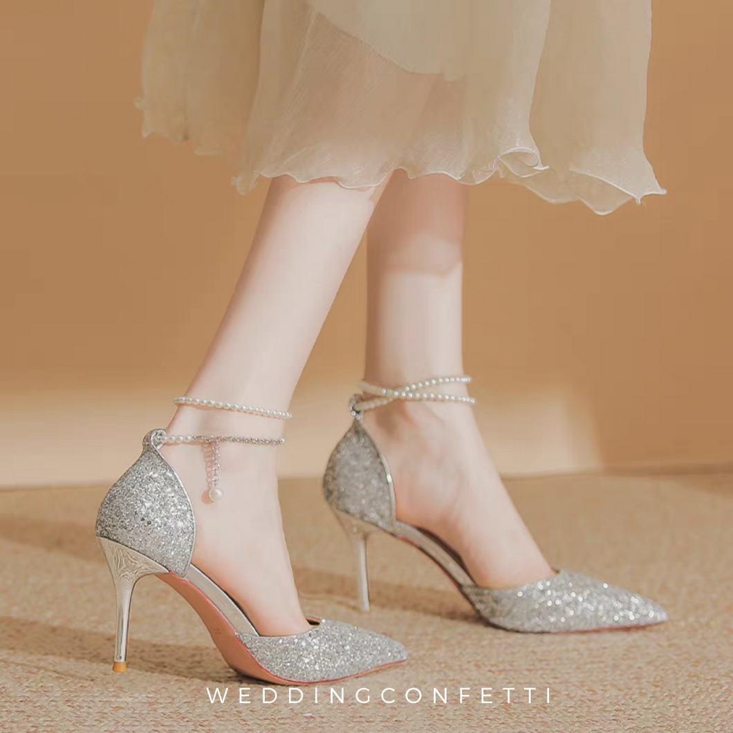 The Hadley Wedding Bridal Heels (Available in 2 Colours)