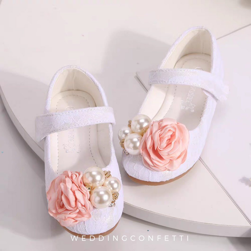 The Melanie Flower Girl Shoes (Available in 4 colours) - WeddingConfetti