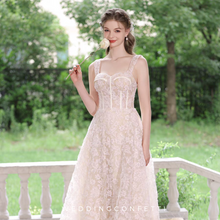 Load image into Gallery viewer, The Dianthus Sleeveless Floral Gown