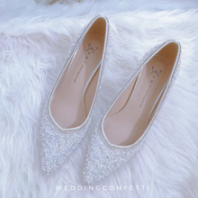 Load image into Gallery viewer, The Retcha White Bridal Heels