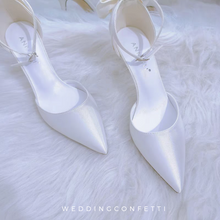 Load image into Gallery viewer, The Shiroi White Bridal Heels