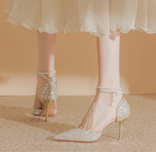 Load image into Gallery viewer, The Hadley Wedding Bridal Heels (Available in 2 Colours)