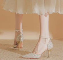 Load image into Gallery viewer, The Hadley Wedding Bridal Heels (Available in 2 Colours)