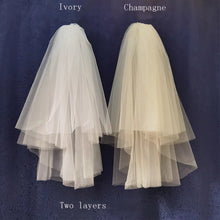 Load image into Gallery viewer, Wedding Bridal Veil (Champagne)