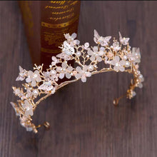 Load image into Gallery viewer, Bridal Crown Tiara - WeddingConfetti