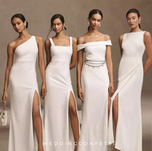 Load image into Gallery viewer, The Rosaelle Satin Bridesmaid Series (Customisable)