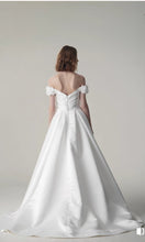 Load image into Gallery viewer, The Stellar Wedding Bridal Off Shoulder Gown