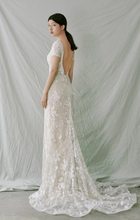 Load image into Gallery viewer, The Francesca Wedding Bridal Short Sleeves Gown